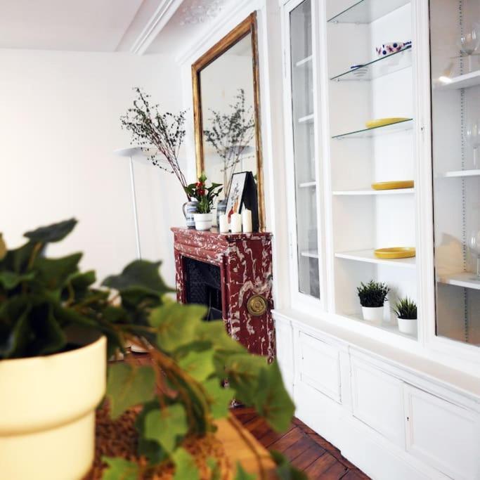 Appartement Haussmanannien Cosy - Republique Paris Ngoại thất bức ảnh