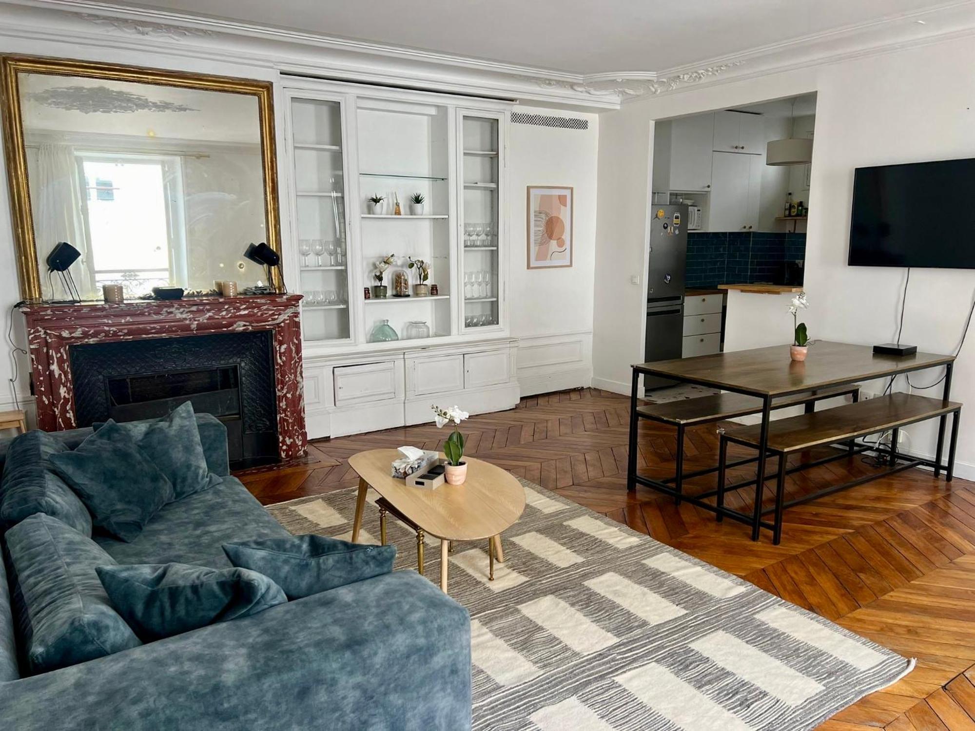 Appartement Haussmanannien Cosy - Republique Paris Ngoại thất bức ảnh